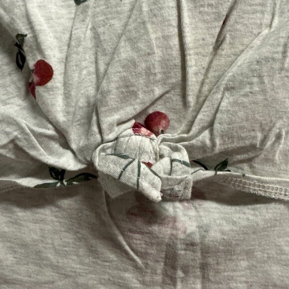 OshKosh B'gosh - short sleeve T-shirt with decorative tie in the front - Picture 2 of 4